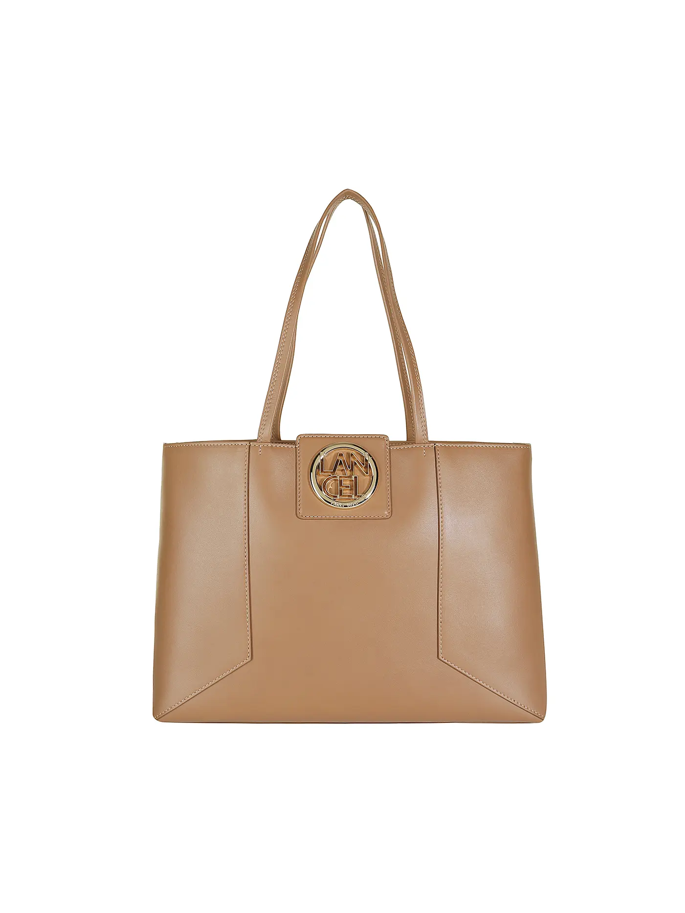 LANCEL | Ledertasche - Shopper | hellbraun